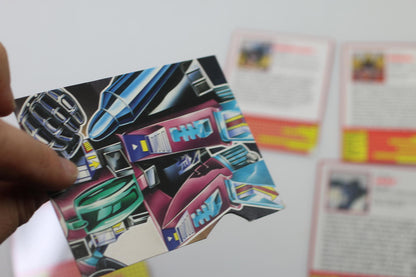 Transformers G2 Character Cards Set - Grimlock, Snarl, Slag, Sideswipe, Starscre