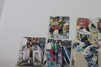 Transformers G2 Character Cards Set - Grimlock, Snarl, Slag, Sideswipe, Starscre