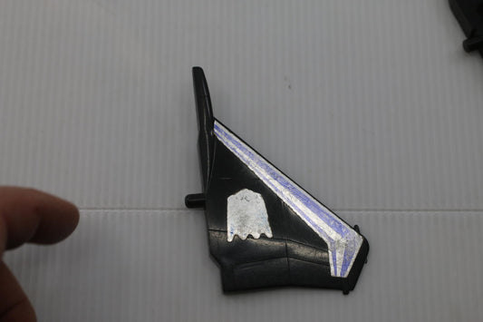 G1 TRANSFORMER DECEPTICON SEEKER JET SKYWARP RIGHT WING pART ACCESSORY "CLEANED"