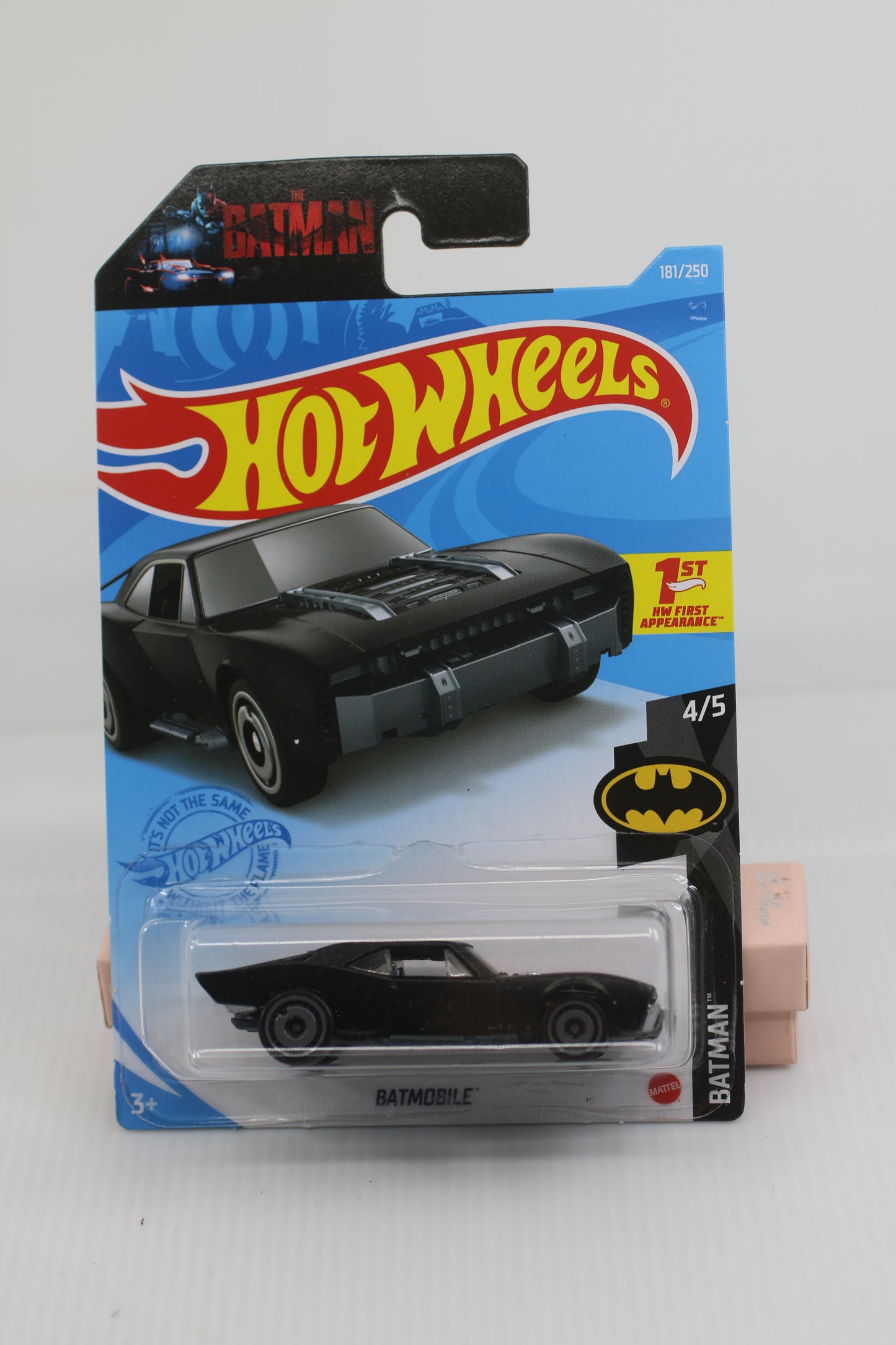 2020 Hot Wheels The Batman Movie Batmobile HW Batman 4/5 #181 181/250. Car