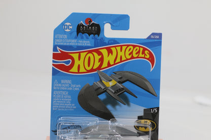 Hot Wheels 2018 HW Batman Series Gray Batplane The Animated Series variant