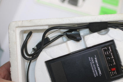 Vintage Realistic TRC-500 Voice Actuated FM Transceiver w/ Headset & Manual