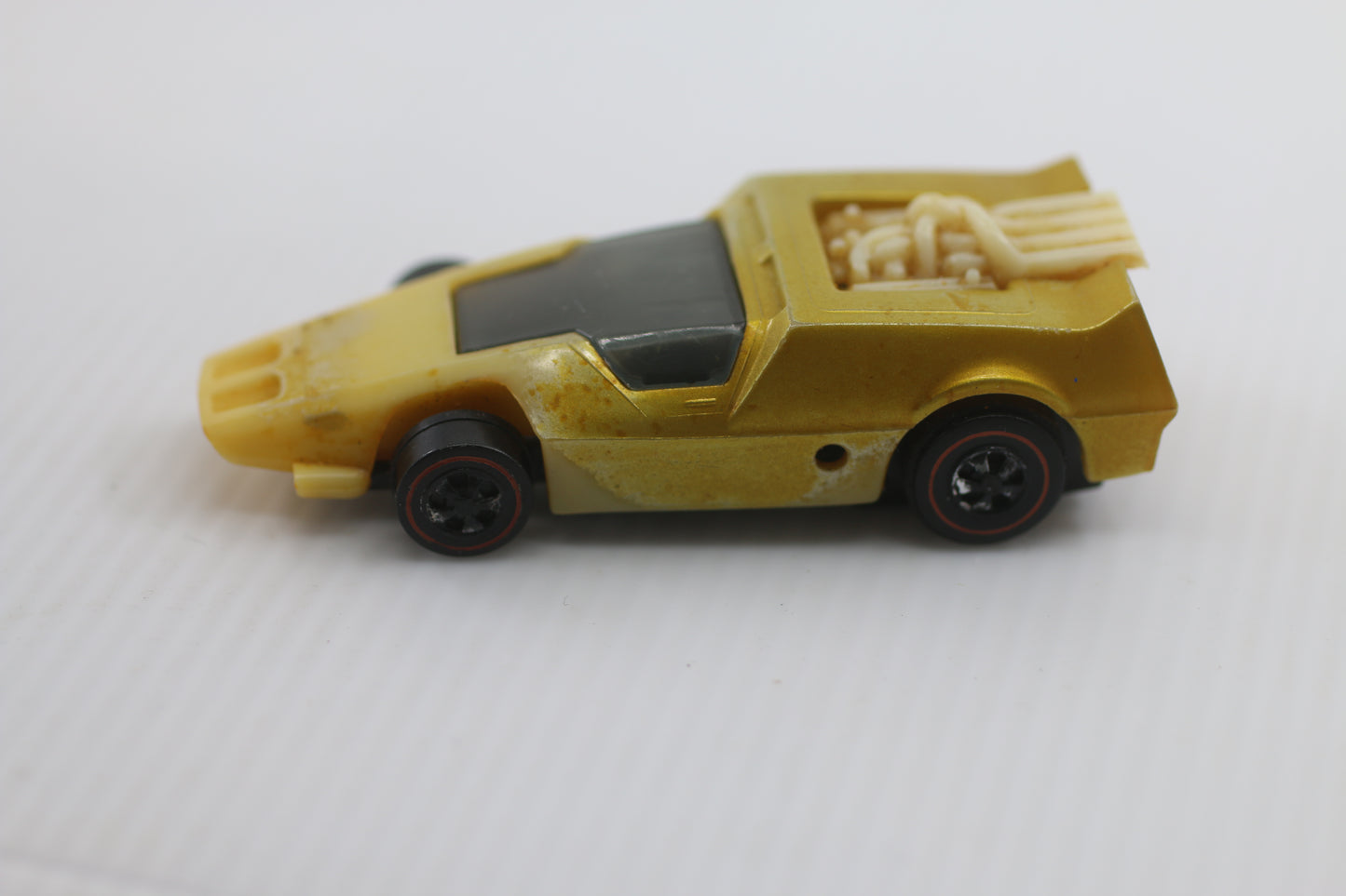 Mattel Hot Wheels Red Line Anteater Sizzler Toy Car, Yellow, 1969