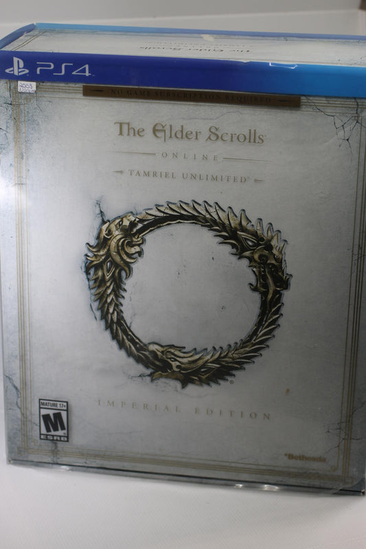 The Elder Scrolls Online Imperial Edition PS4 Collector’s Boxed – Opened Good