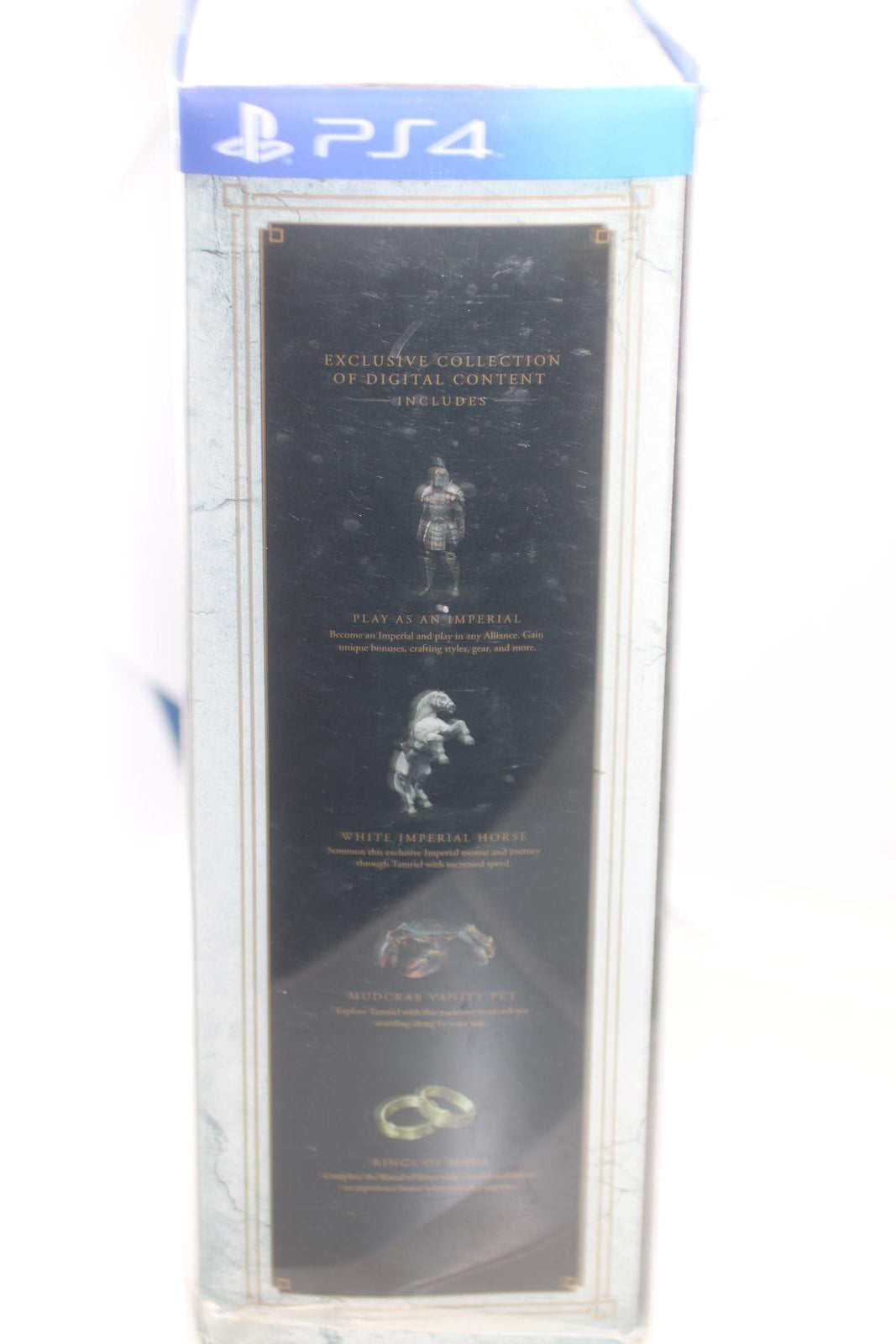 The Elder Scrolls Online Imperial Edition PS4 Collector’s Boxed – Opened Good
