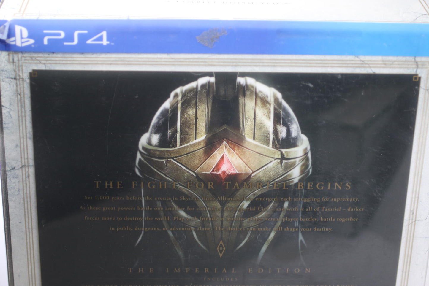 The Elder Scrolls Online Imperial Edition PS4 Collector’s Boxed – Opened Good