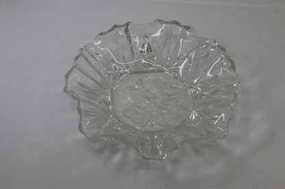 Vintage Sport O’Keefe Glass Ashtray – Clear Glass Advertising Ashtray