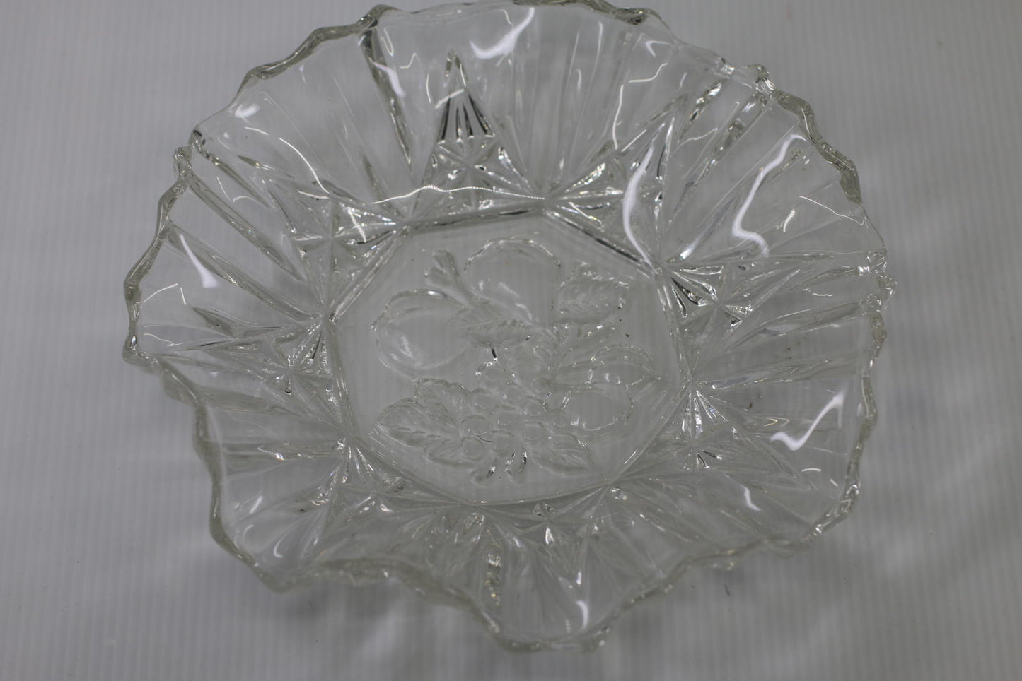 Vintage Sport O’Keefe Glass Ashtray – Clear Glass Advertising Ashtray