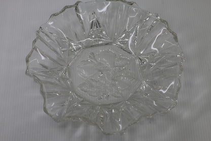 Vintage Sport O’Keefe Glass Ashtray – Clear Glass Advertising Ashtray