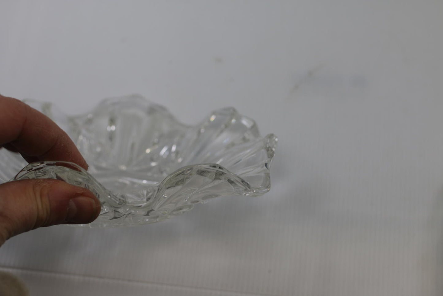 Vintage Sport O’Keefe Glass Ashtray – Clear Glass Advertising Ashtray