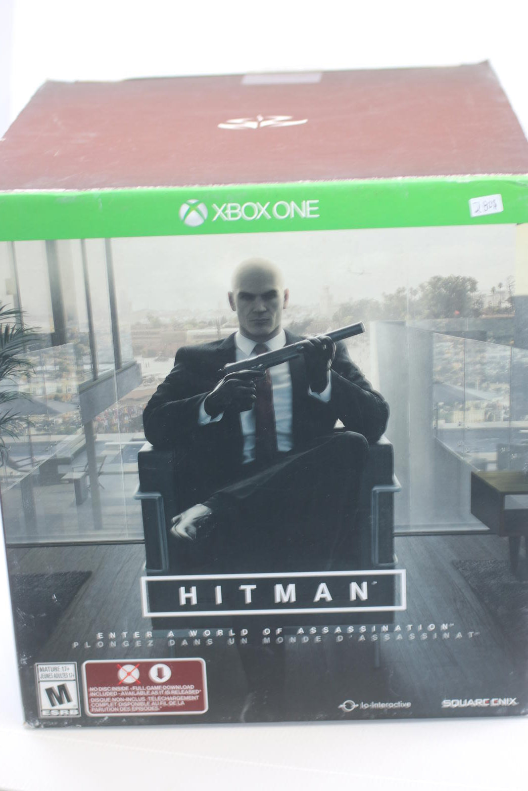 Hitman Collector’s Edition Xbox One – Agent 47 Statue – Boxed – Pre-Owned