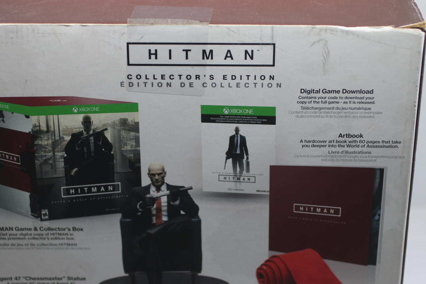 Hitman Collector’s Edition Xbox One – Agent 47 Statue – Boxed – Pre-Owned