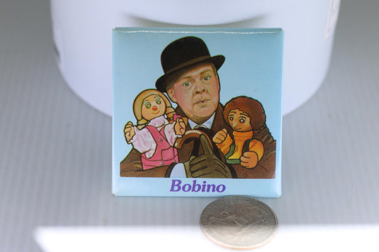 Vintage Bobino Puppet Show télé-série Québec Canada Buttom Pin back vtg
