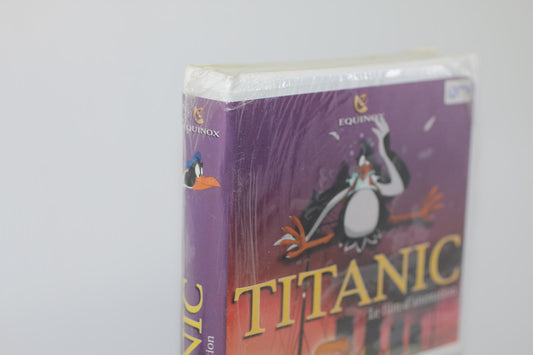 Titanic: The Animated Movie (French VHS) Sealed Quebec Promo Stickers – Equinox