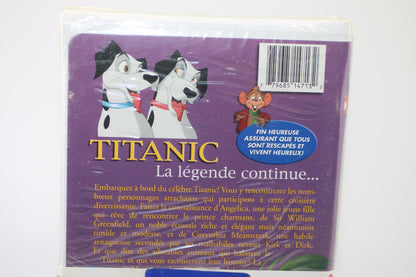 Titanic: The Animated Movie (French VHS) Sealed Quebec Promo Stickers – Equinox