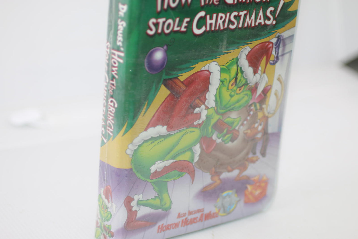 VINTAGE Dr. Seuss How The Grinch Stole Christmas VHS Tape