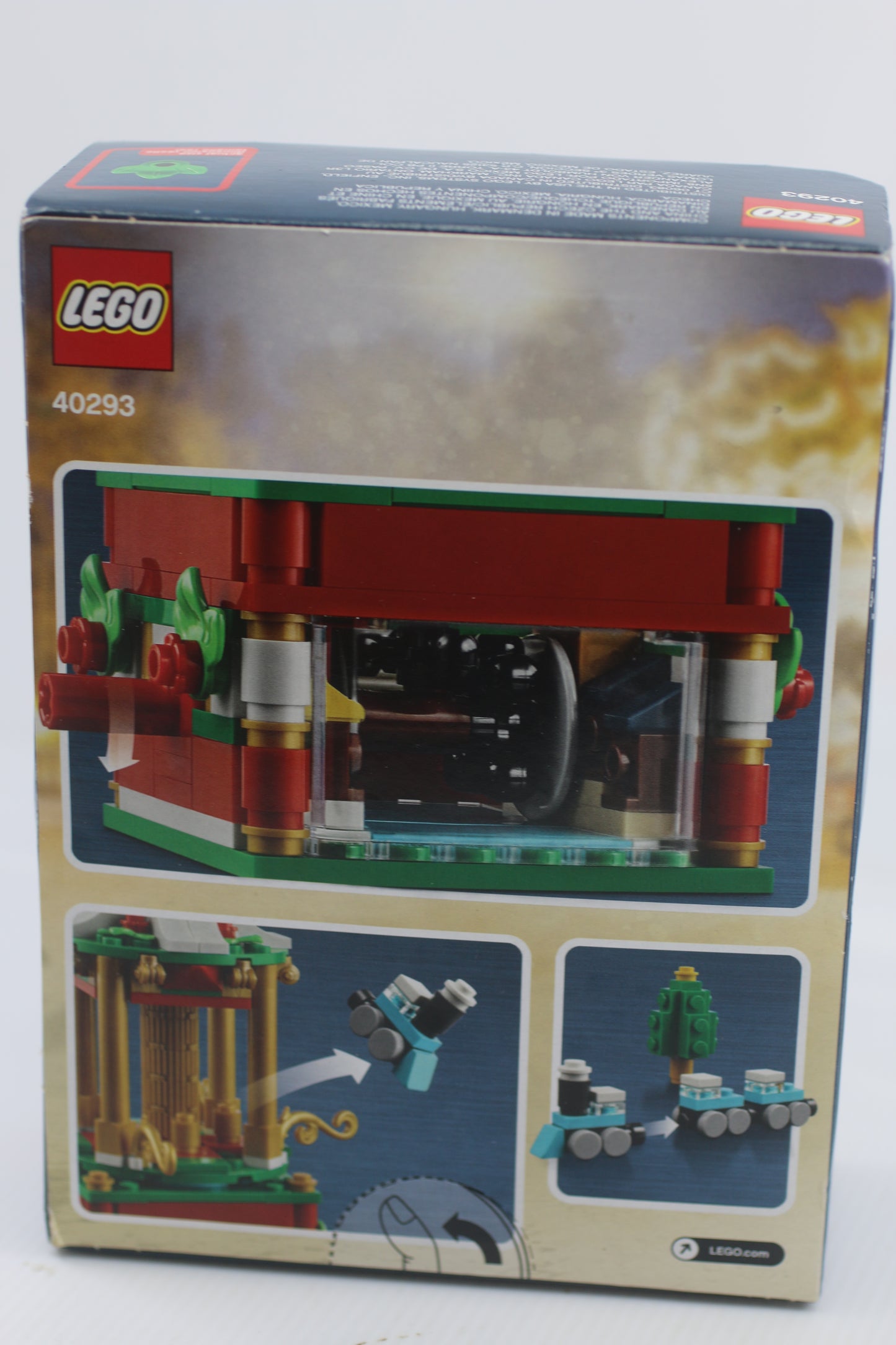 LEGO Limited Edition 40293 Christmas Carousel + Booklet + Box Complete