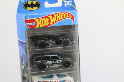 Hot Wheels Batman 5 Pack Batmobile Batcopter Boom Box Hi-Roller Power Pistons #4