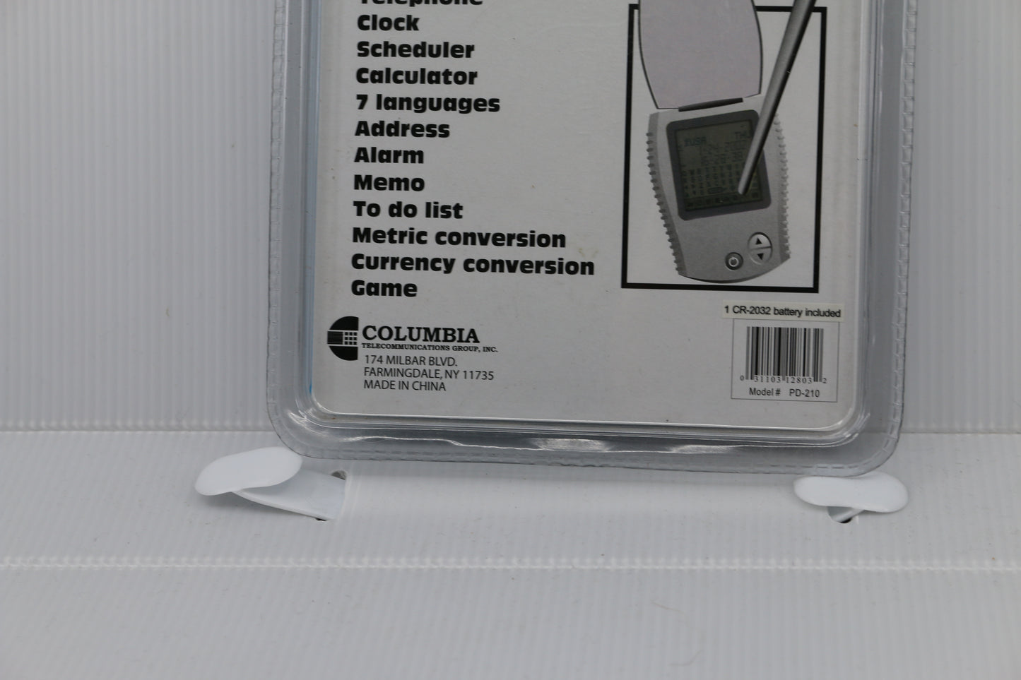 New Columbia 64 KB PDA Touch Screen 7 Languages PD-210 Digital Assistant