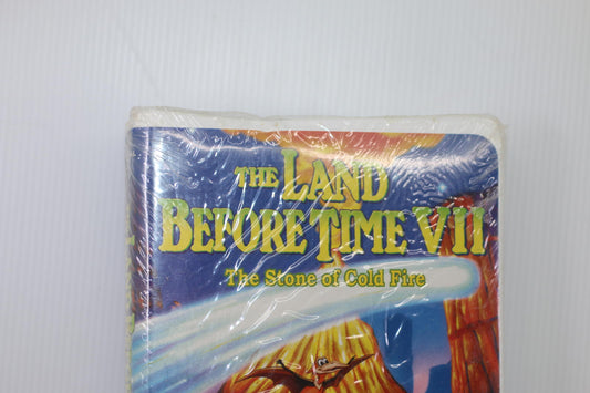 The Land Before Time VII: The Stone of Cold Fire VHS SEALED