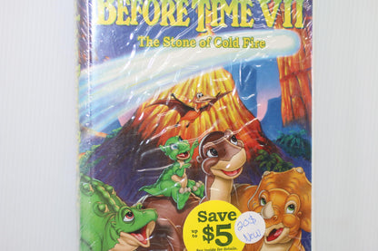 The Land Before Time VII: The Stone of Cold Fire VHS SEALED