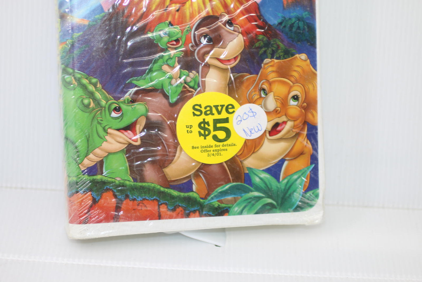The Land Before Time VII: The Stone of Cold Fire VHS SEALED