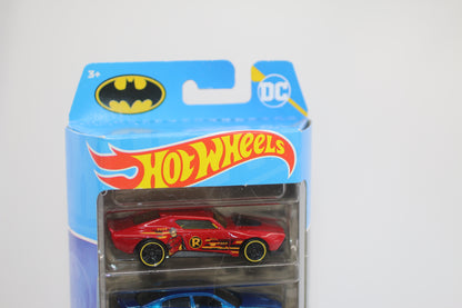 Hot Wheels DC Batman 5 Pack Muscle Bound Charger 49 Merc Batmobile The Bat