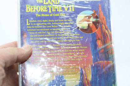 The Land Before Time VII: The Stone of Cold Fire VHS SEALED