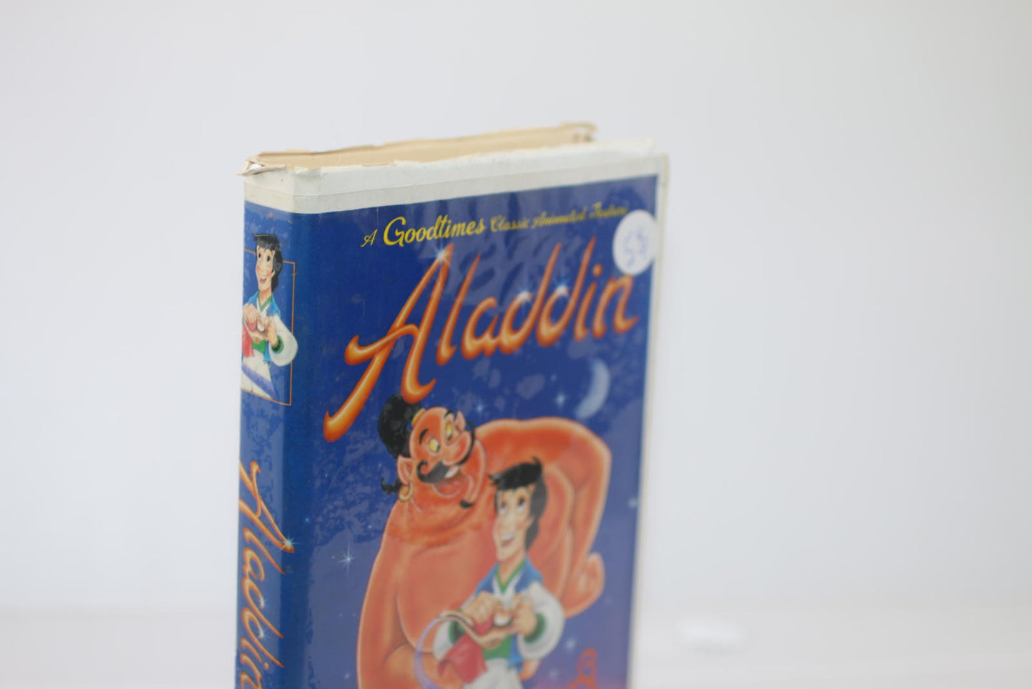 Goodtimes Classic Animated Feature Aladdin VHS Tape