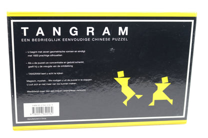 Sealed Elffers Schuyt TANGRAM Game 1600 Ancient Chinese Puzzles Box Set