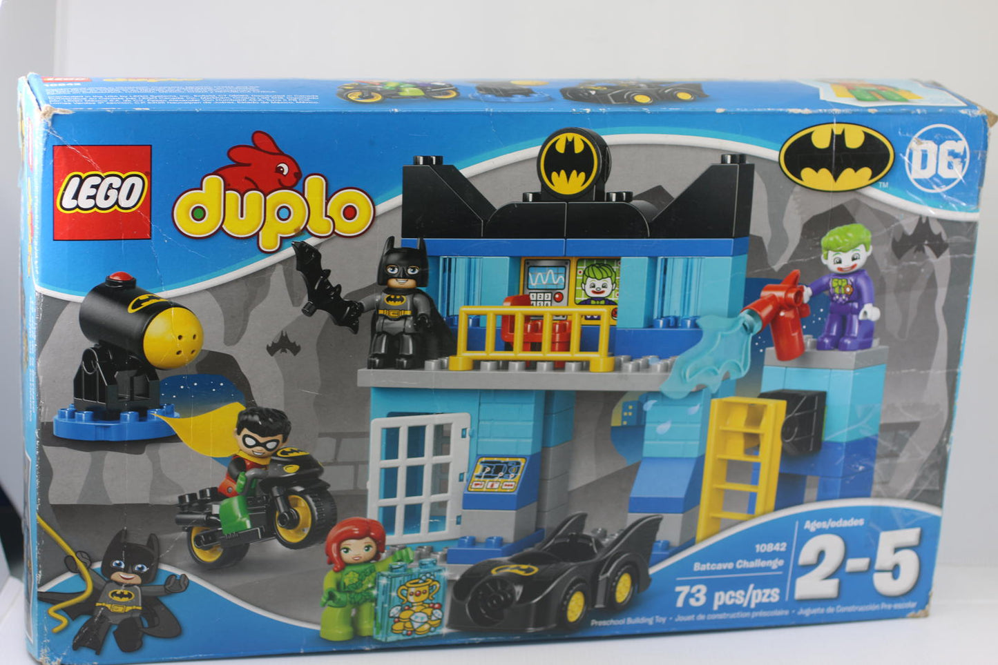 LEGO Duplo DC Batman Batcave Challenge 10842 Boxed (Damaged Box)