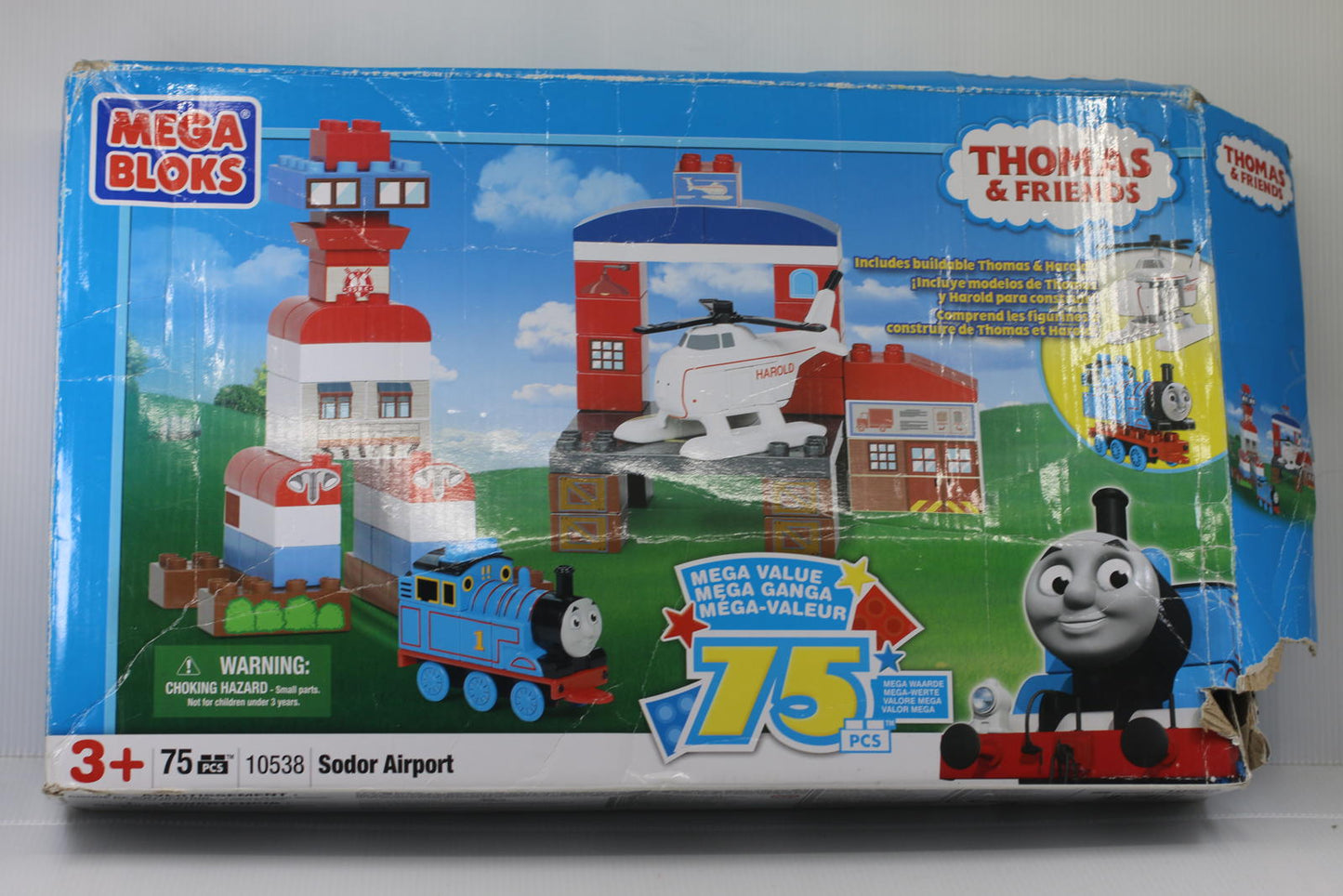 Mega Bloks Thomas & Friends Sodor Airport Building Set - 75 Pieces