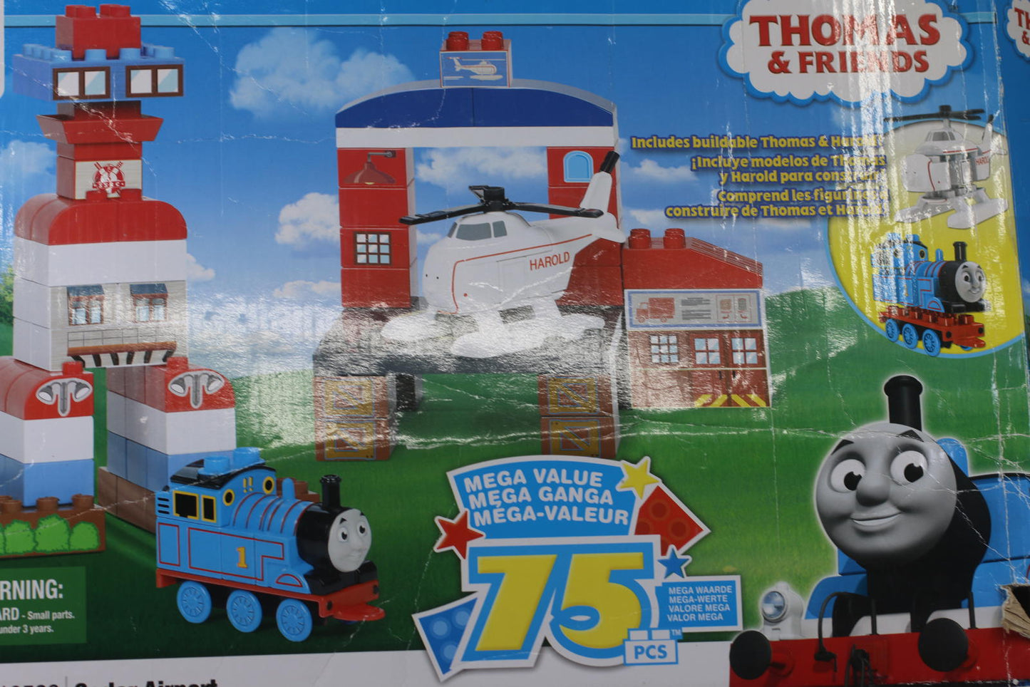 Mega Bloks Thomas & Friends Sodor Airport Building Set - 75 Pieces