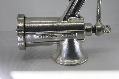 Vintage DORKERT #10 Meat Grinder Czechoslovakia Hand Crank Table Clamp