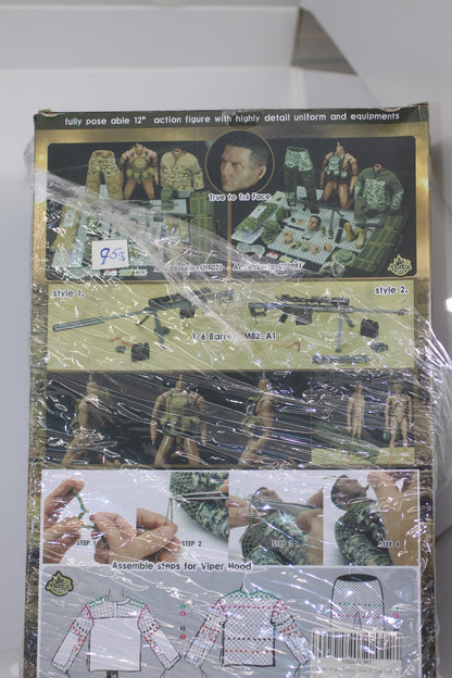 Sniper Elite 12” Action Figure 1/6 Scale – Sealed in Plastic (Display Item)