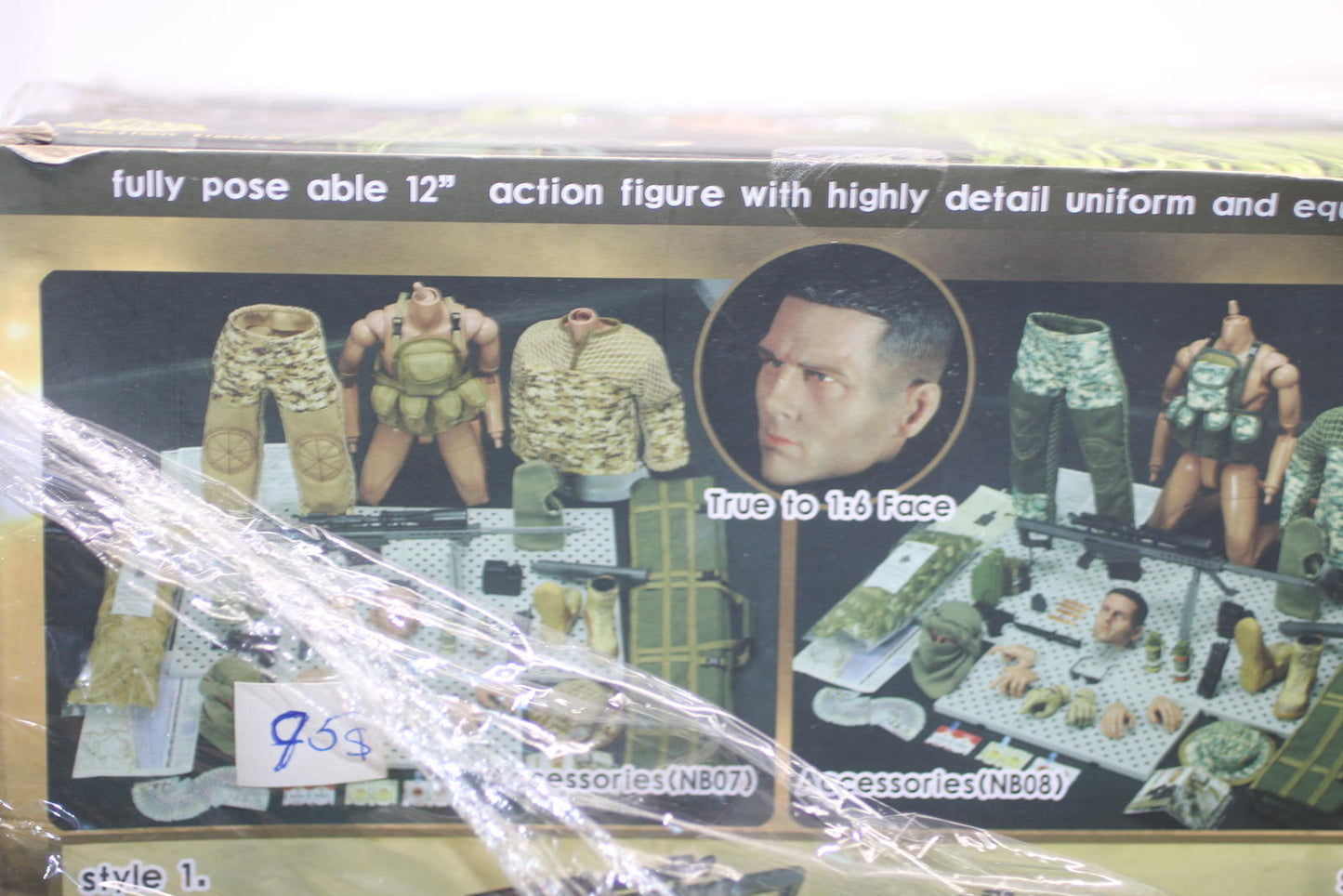 Sniper Elite 12” Action Figure 1/6 Scale – Sealed in Plastic (Display Item)