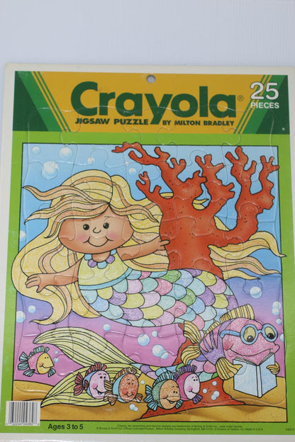 Crayola 25 Piece Jigsaw Puzzle by Milton Bradley