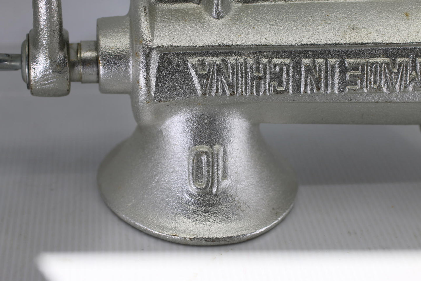 Vintage STAR No.10 Meat Grinder Hand Crank Clamp Cast Iron Kitchen Tool