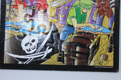 Blue Box 25 Piece Pirate Themed Inlaid Puzzle