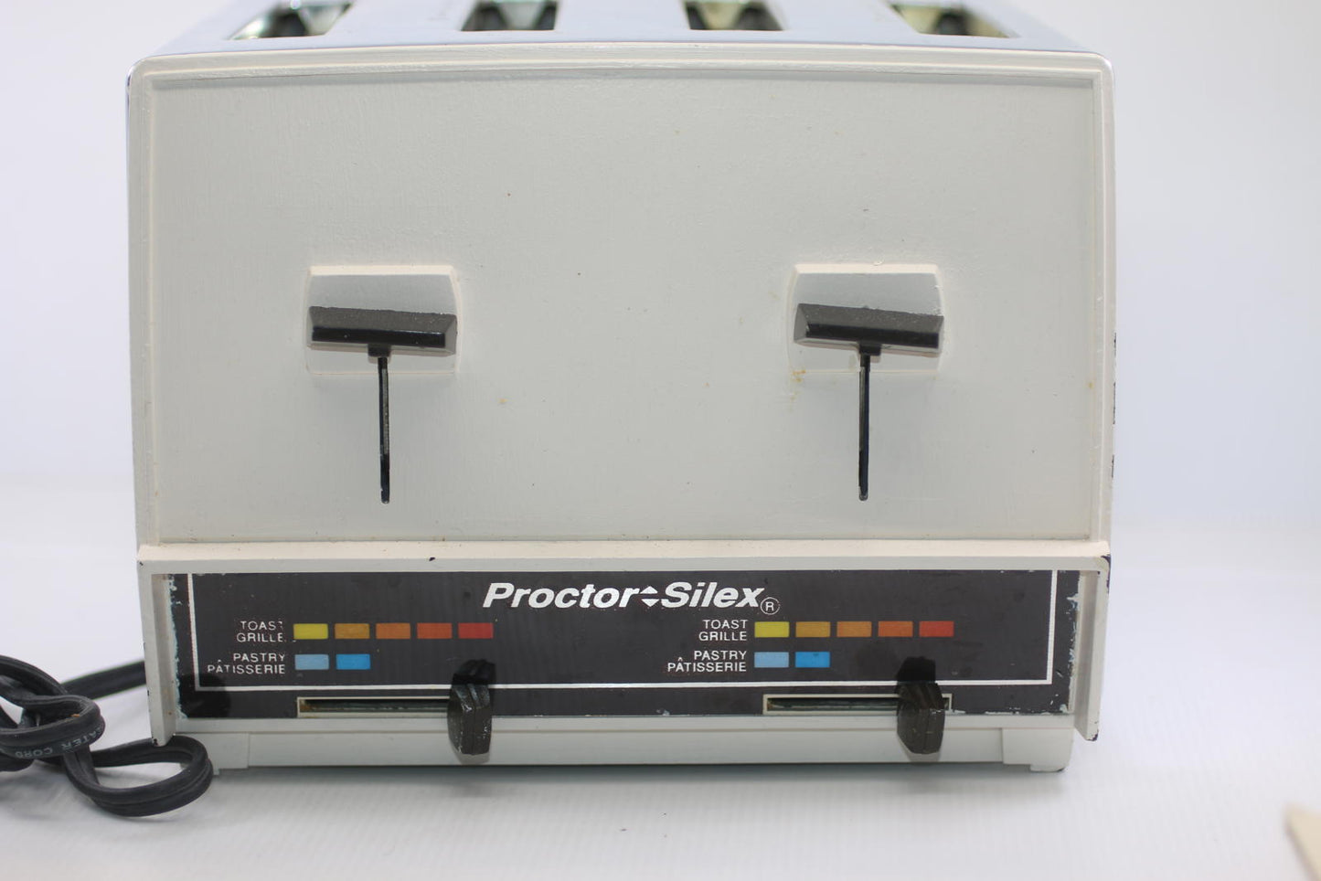 Vintage Proctor-Silex 2-Slice Toaster Model T053A – Mid-Century – Untested