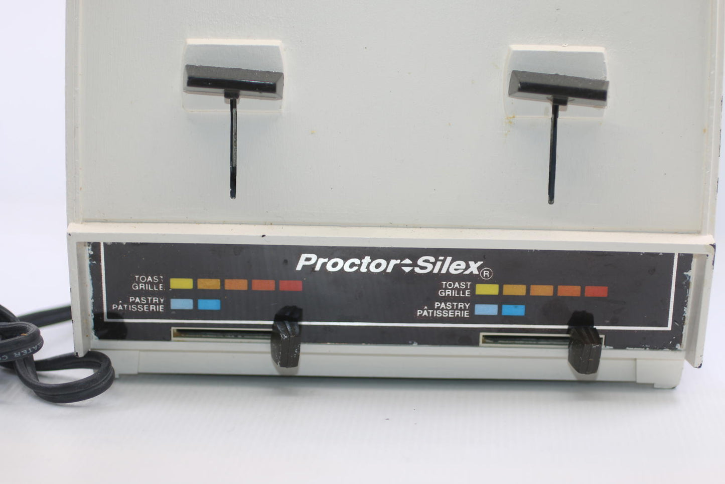 Vintage Proctor-Silex 2-Slice Toaster Model T053A – Mid-Century – Untested