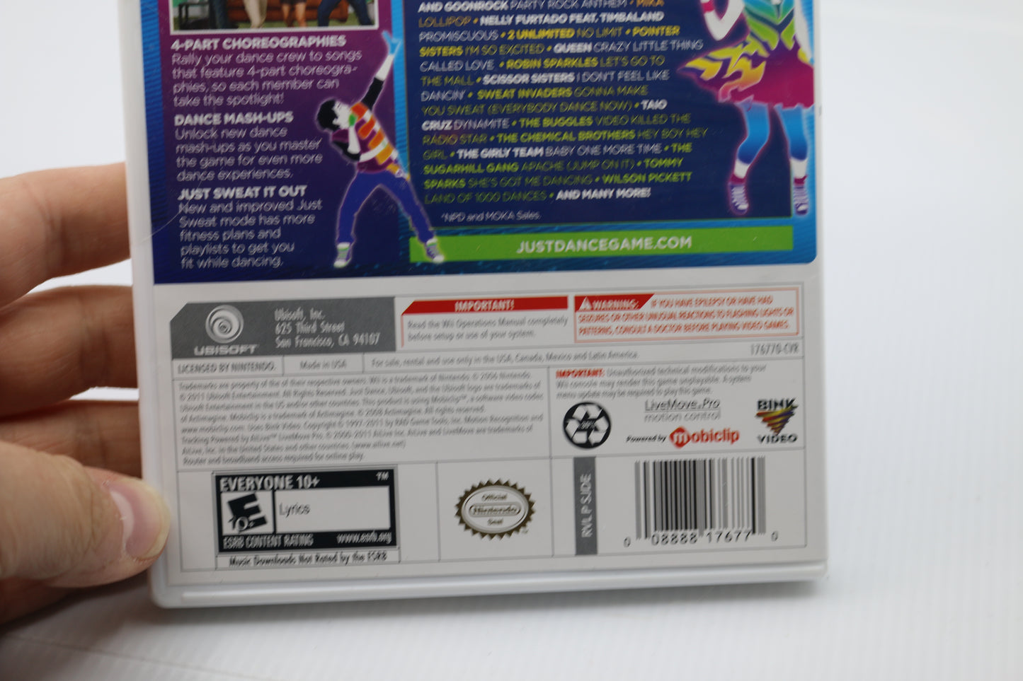 Just Dance 3 (Nintendo Wii, 2011) Video game toy Ubisoft