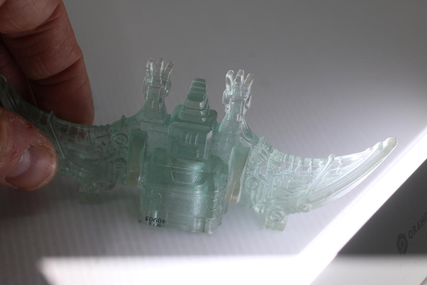 Power Rangers Dino Charge Ptera Zord Part Translucent  Figure Incomplete