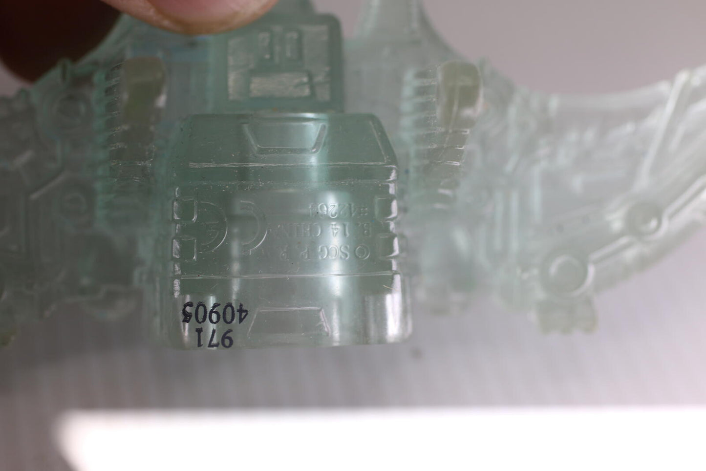 Power Rangers Dino Charge Ptera Zord Part Translucent  Figure Incomplete