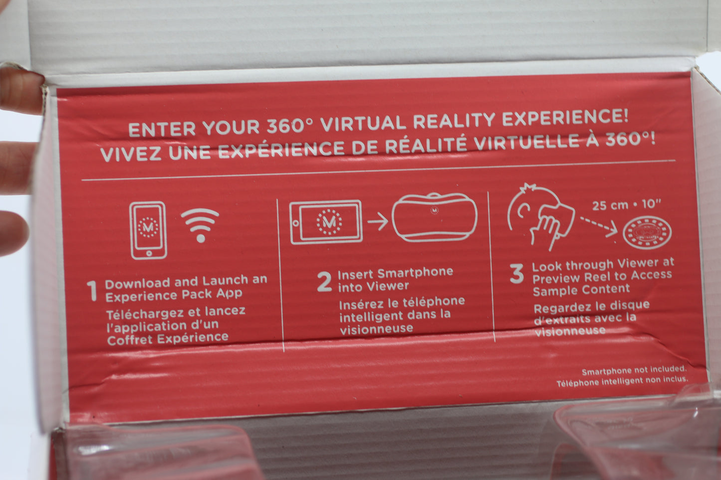 View-master Virtual Reality starter pack w/ box Mattel Canada 2015 APPstore