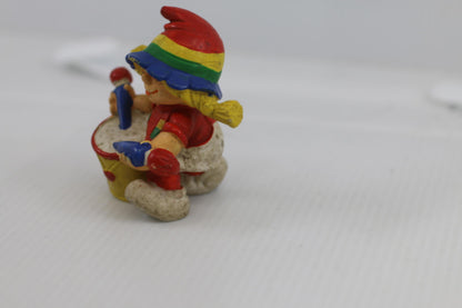 Vtg 1980 PVC Figure Rainbow Brite Little Drummer Girl Wallace Berrie Portugal 80
