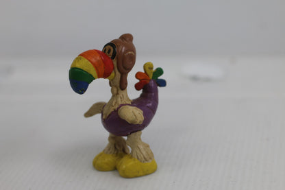 Wallace Berrie Rainbow Kids Toucan Bird PVC Figure 1981 Vintage Portugal