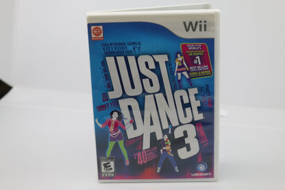 Just Dance 3 (Nintendo Wii, 2011) Complete video game toy