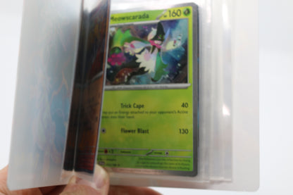 Pokemon lot cards Holo & Binder Quavaval Skelidirge Garbodor Meowscarada