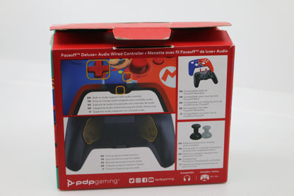 PowerA Red Super Mario Enhanced Wired Controller For Nintendo Switch, Mario